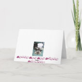 Glücklicher Valentinstag Feiertagskarte (Rückseite)