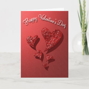 Glücklicher Valentinstag Feiertagskarte