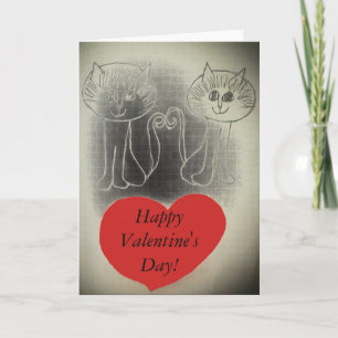 Glücklicher Valentinstag! Feiertagskarte