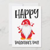 Glücklicher Valentinstag Feiertagskarte (Vorderseite)
