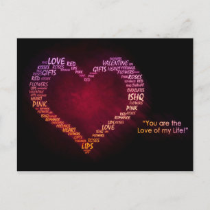 Glücklicher Valentinstag Feiertagspostkarte