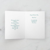 Glücklicher Valentinstag-Freund Feiertagskarte (Innenseite)