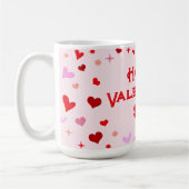 Glücklicher Valentinstag - Für diesen besonderen J Kaffeetasse (Links)