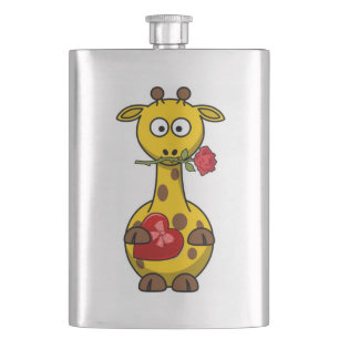 "GLÜCKLICHER VALENTINSTAG" GIRAFFE FLACHMANN