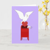 Glücklicher Valentinstag Gruß Karte (Gelbe Blume)