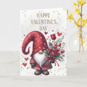 Glücklicher Valentinstag Karte (Gelbe Blume)