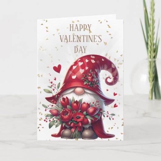 Glücklicher Valentinstag Karte (Vorderseite)