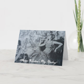 Glücklicher Valentinstag, Liebling! Feiertagskarte