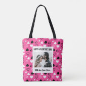 Glücklicher Valentinstag mit Liebe Tasche (Rückseite)