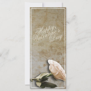 Glücklicher Valentinstag mit Rose