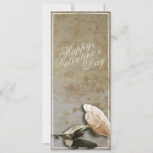 Glücklicher Valentinstag mit Rose