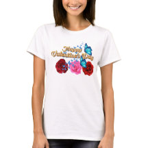 Glücklicher Valentinstag mit Schmetterling