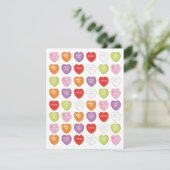 Glücklicher Valentinstag Niedliche Kinder Klassenz Feiertagskarte (Stehend Vorderseite)