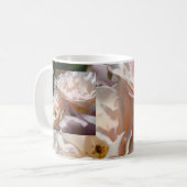 GLÜCKLICHER VALENTINSTAG! Rosa Kaffeetasse (Vorderseite Links)