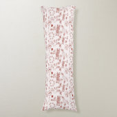 Glücklicher Valentinstag Seitenschläferkissen (Vorderseite Vertikal)