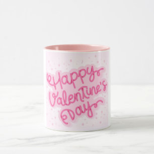 Glücklicher Valentinstag Tasse