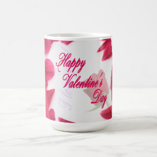 Glücklicher Valentinstag - Tasse