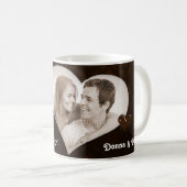 Glücklicher Valentinstag! - Tasse mit Ihrem Foto (VorderseiteRechts)