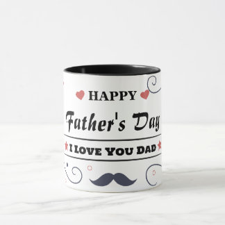 Glücklicher Vater, ich Liebe, du Vater Tasse