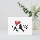 Glücklicher Vater Postkarte (Stehend Vorderseite)