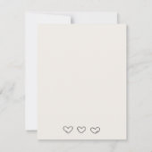 Glücklicher Vater Tag danke Ihnen Karte (Rückseite)