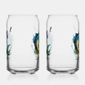 Glücklicher Vater Tag streikende Fische Dosenglas (Rechts)