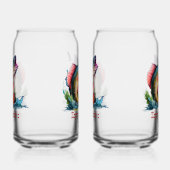 Glücklicher Vater Tag streikende Fische Dosenglas (Links)