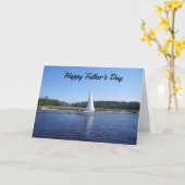 ***GLÜCKLICHER VATER-TAG**** VOM SEE KARTE (Gelbe Blume)