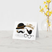 GLÜCKLICHER VATER-TAGESURLAUB 2025 KARTE (Gelbe Blume)