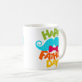 "Glücklicher Vater, Vater: Eine Feier der Liebe" Kaffeetasse (VorderseiteRechts)