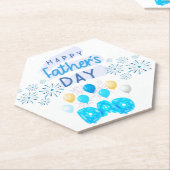 "Glücklicher Vater, Vater: Eine Feier der Liebe" Untersetzer (angewinkelt)