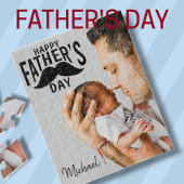 Glücklicher Vatertag Foto Vatertag Puzzle