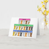 Glücklicher Vatertag für Bonus-Vater Karte (Gelbe Blume)