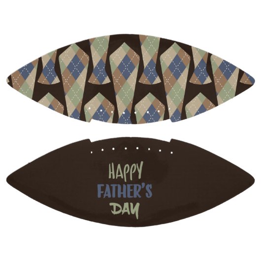 Glücklicher Vatertag Fußball Football (Paneele)