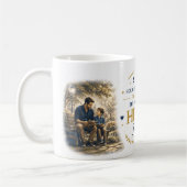 Glücklicher Vatertag Kaffeetasse | Geschenk für de (Links)