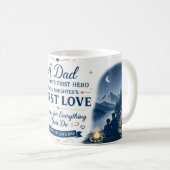 Glücklicher Vatertag Mug Geschenk Kaffeetasse (VorderseiteRechts)