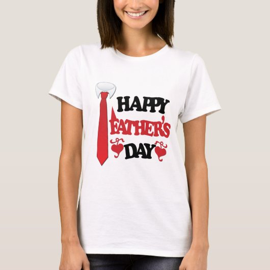 Glücklicher Vatertag T-Shirt (Vorderseite)