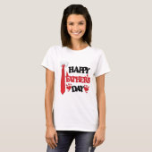 Glücklicher Vatertag T-Shirt (Vorne ganz)