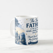 Glücklicher Vatertag Tasse Geschenk (Vorderseite Links)