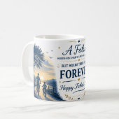 Glücklicher Vatertag Tasse Geschenk (Vorderseite Links)