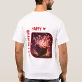 Glücklicher Velentinstag - Casanova T-Shirt (Rückseite)