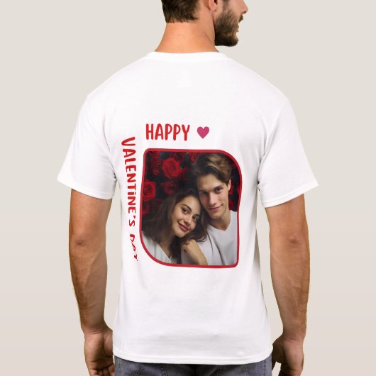 Glücklicher Velentinstag - Romeo T-Shirt (Rückseite)