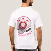 Glücklicher Velentinstag - Sentimental T-Shirt (Rückseite)