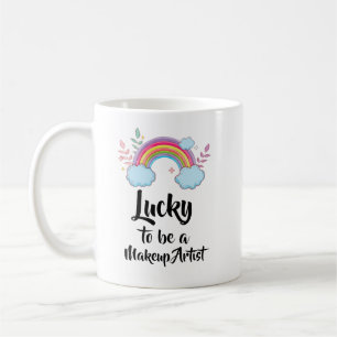 Glücklicher Visagist Mug Kaffeetasse