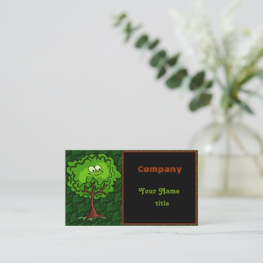 Glücklicher Visitenkarte (Stehend Vorderseite)