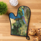 glücklicher Vogel Ofenhandschuh (Oben unten)