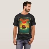 Glücklicher Vulkan, glückliches T-Shirt (Vorne ganz)
