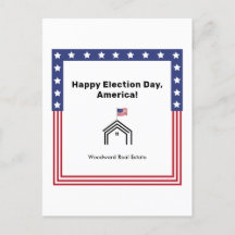 Glücklicher Wahltag, Amerika! | Realtor Greeting