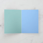 Glücklicher Wal Karte (Innenseite)