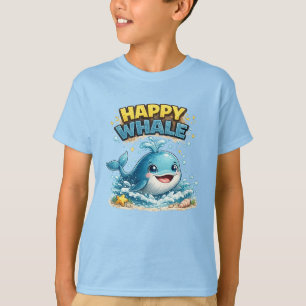 Glücklicher Wal T-Shirt